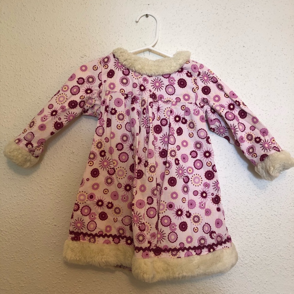 Hanna Andersson corduroy winter dress